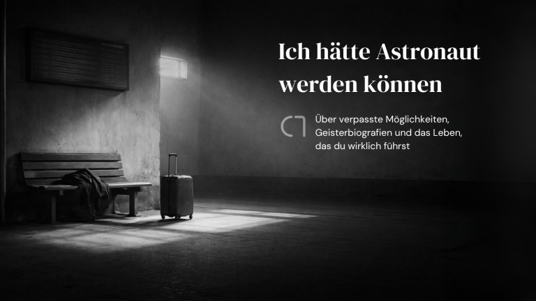Ich hätte auch Astronaut werden können