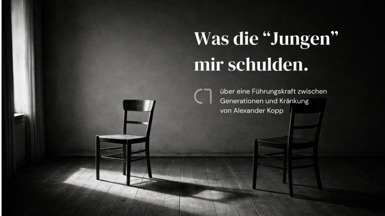 Was die „Jungen“ mir schulden