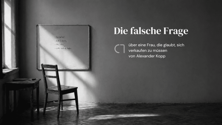 Die falsche Frage