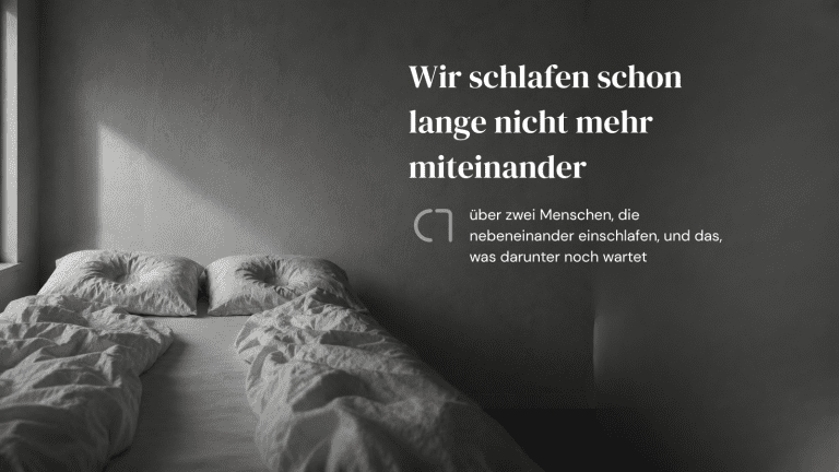Wir schlafen schon lange nicht mehr miteinander