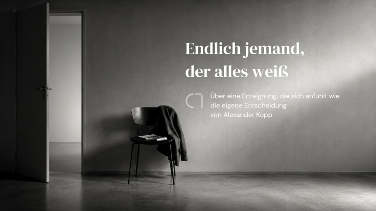 Endlich jemand, der alles weiß