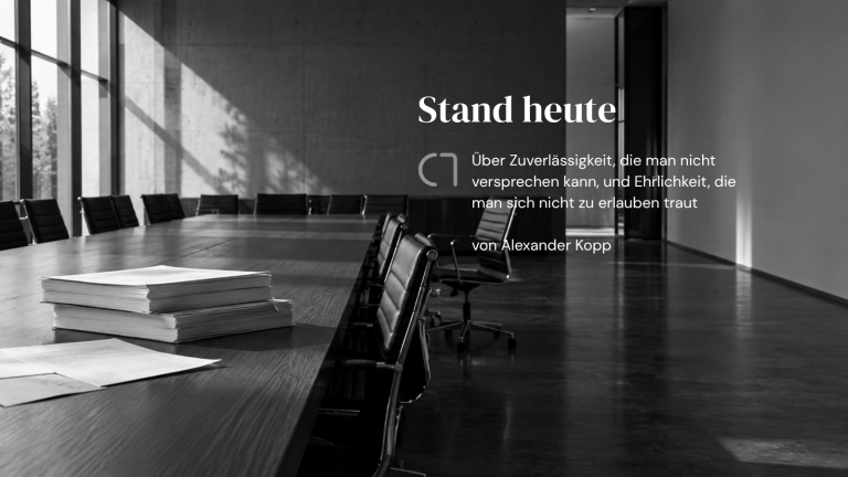 Stand heute